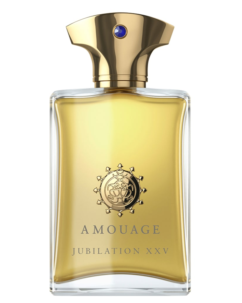 amouage jubilation xxv – luxusní niche parfem, exkluzivní pryskyřicová vůně, de christopher